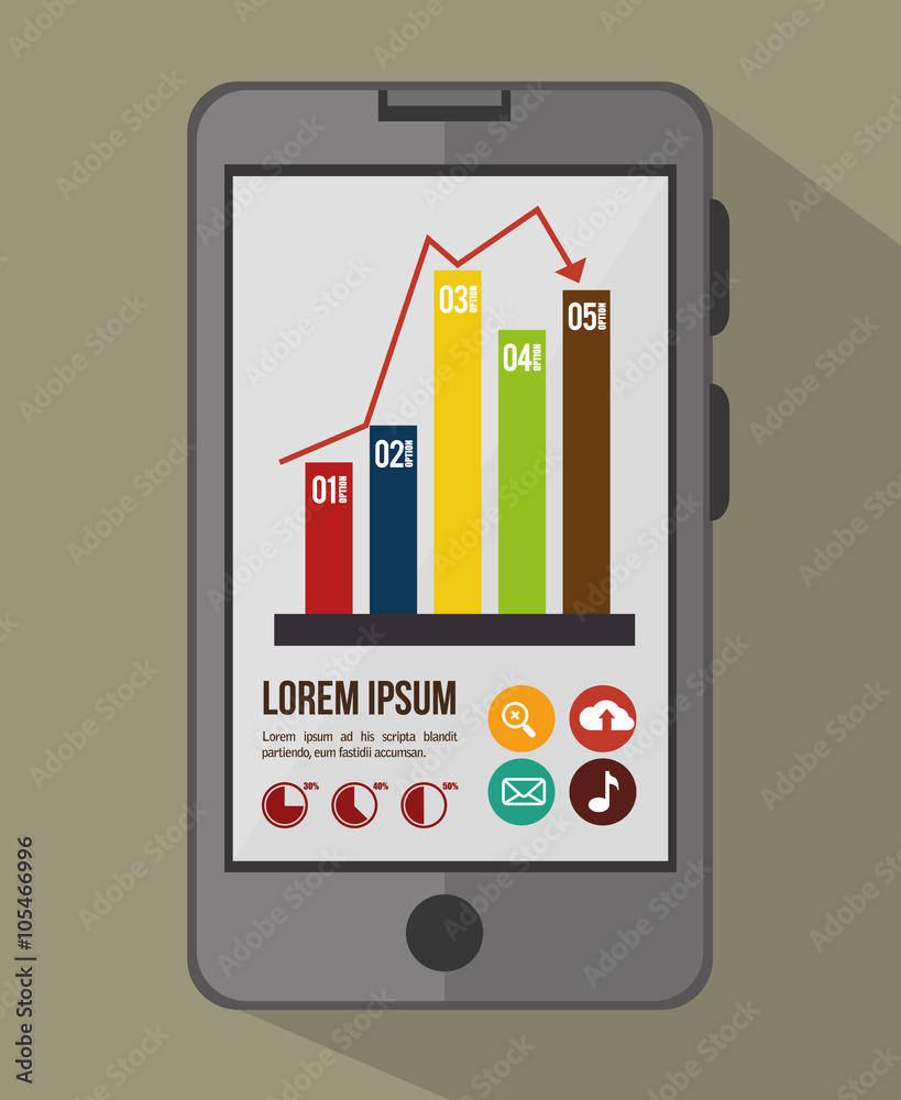 mobile infographic design mobile infographic design