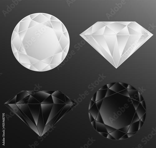 Black and White Diamonds