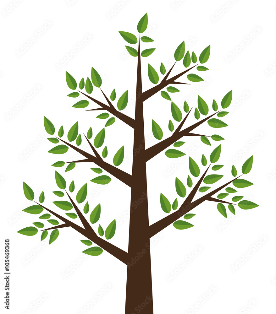 Obraz premium tree plant design