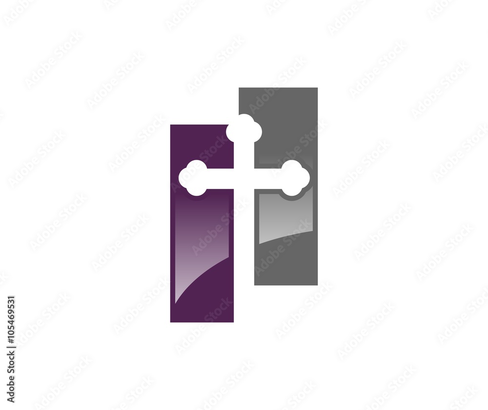 Obraz premium Church logo