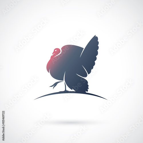 Turkey bird symbol
