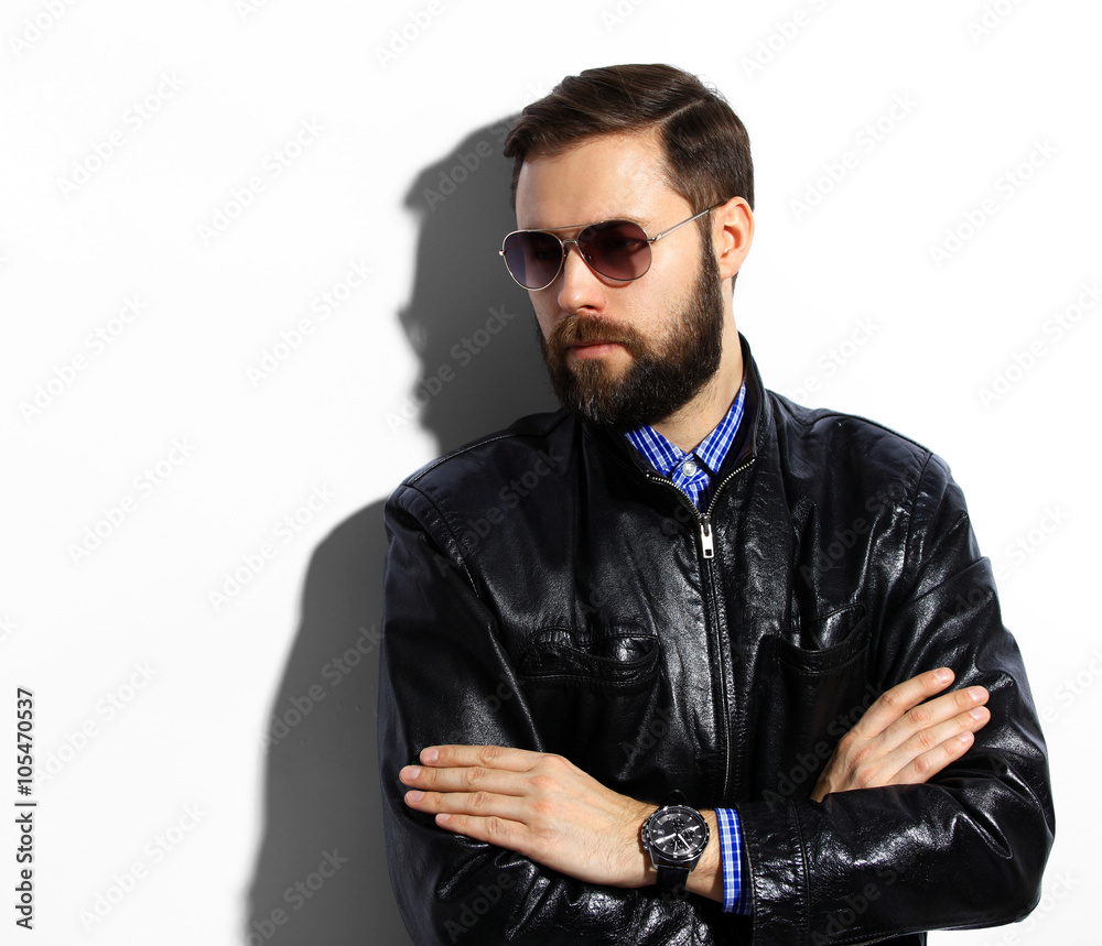 Elegant handsome man. 