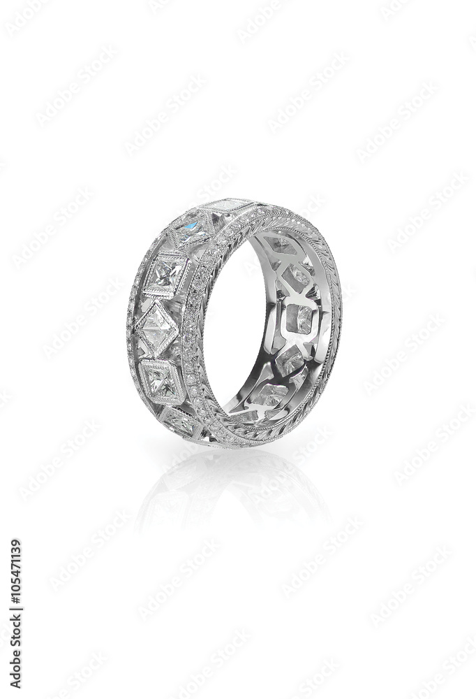 diamond gold wedding engagement band ring diamond gold wedding engagement band ring