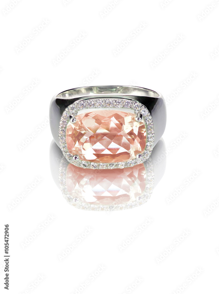 Poudretteite Engagement Ring