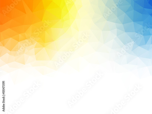 geometric orange blue texture background photo