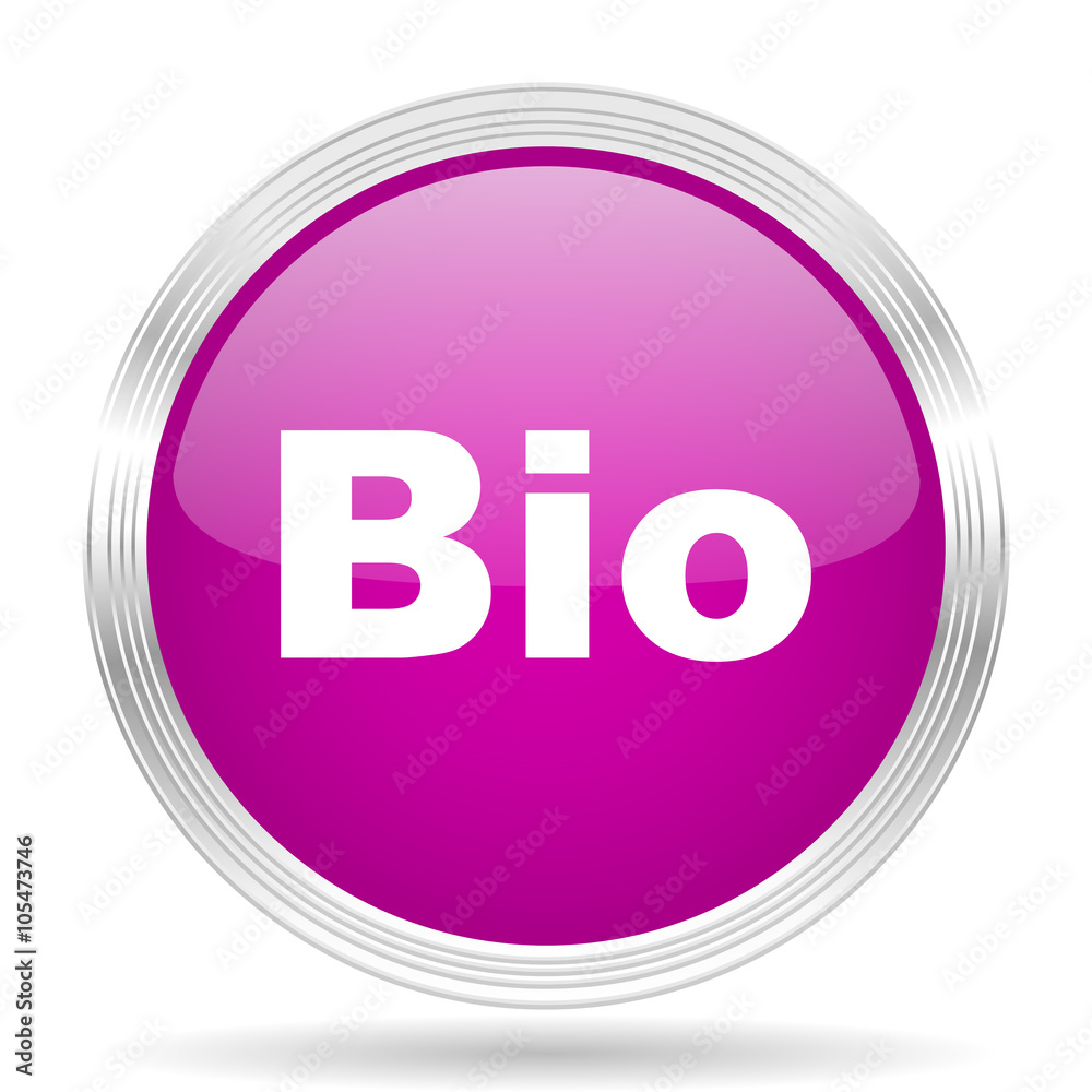 bio pink modern web design glossy circle icon bio pink modern web design glossy circle icon