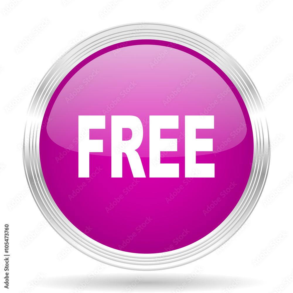 free pink modern web design glossy circle icon free pink modern web design glossy circle icon