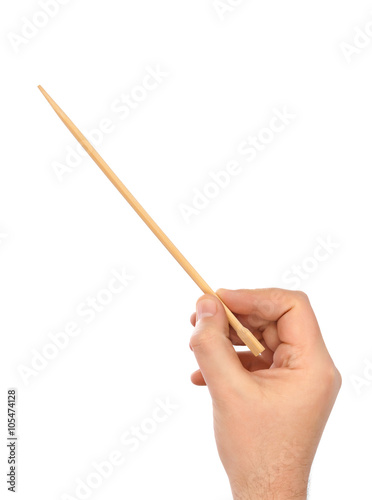 Music conductor hand