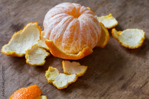  mandarin  without a peel