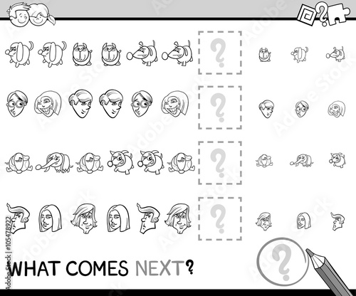 pattern task coloring book