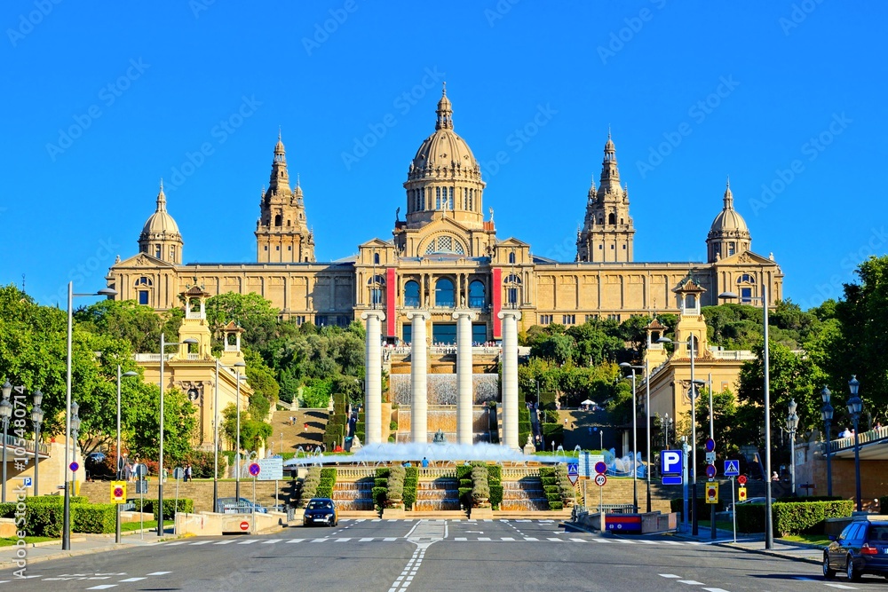 National Art Museum of Catalonia in Barcelona, Spain