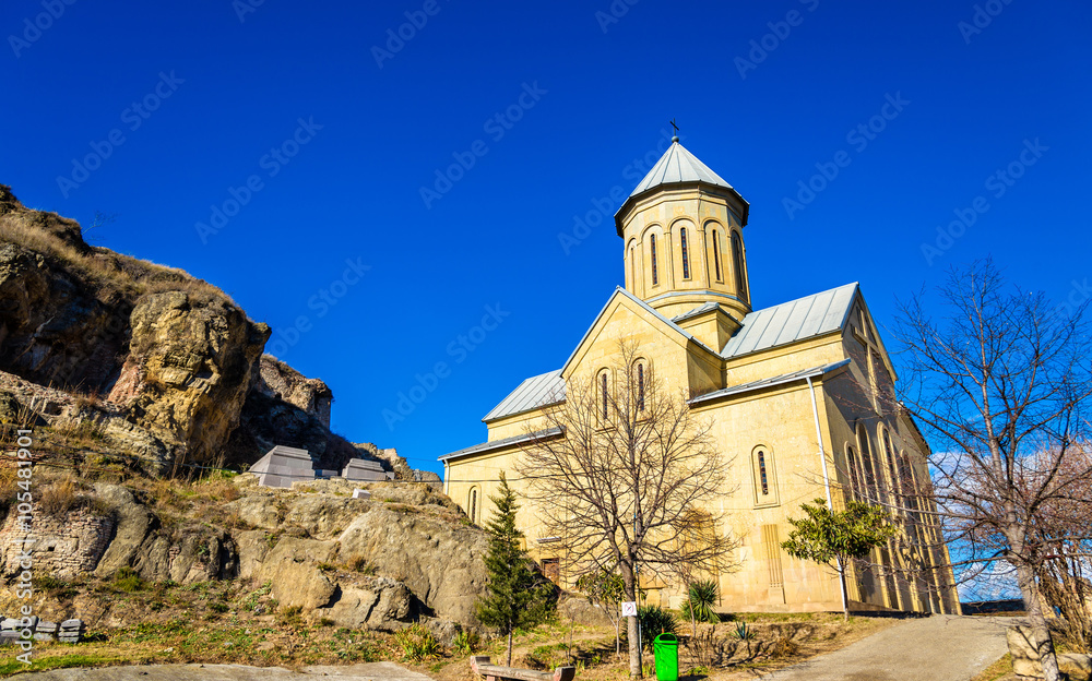Saint Nicholas church in Narikala fortress - Tbilisi Saint Nicholas church in Narikala fortress - Tbilisi