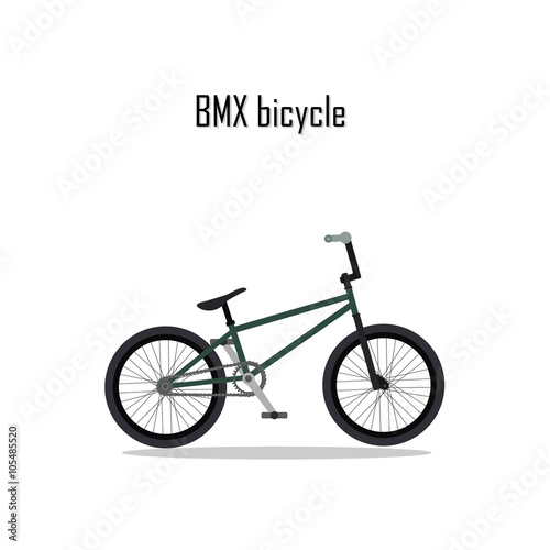 bycicle vector , bmx.