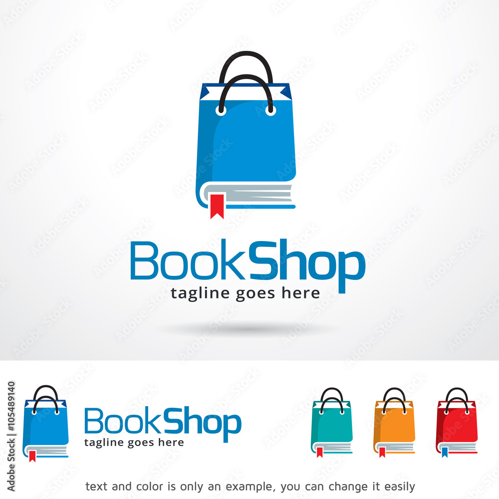 Book Shop Logo Template Design Vector Book Shop Logo Template Design Vector