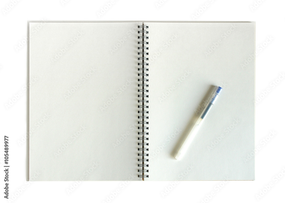 notebook and idea notebook and idea