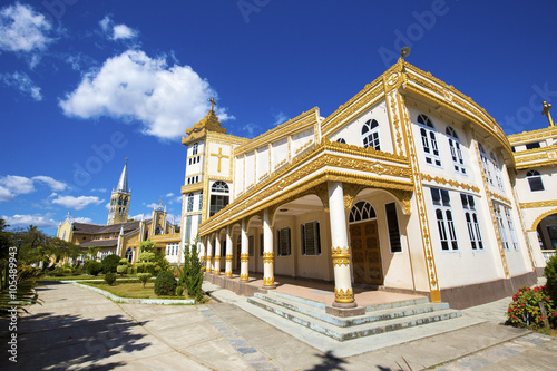 Christ the King Cathedral  Loikaw in Myanmar