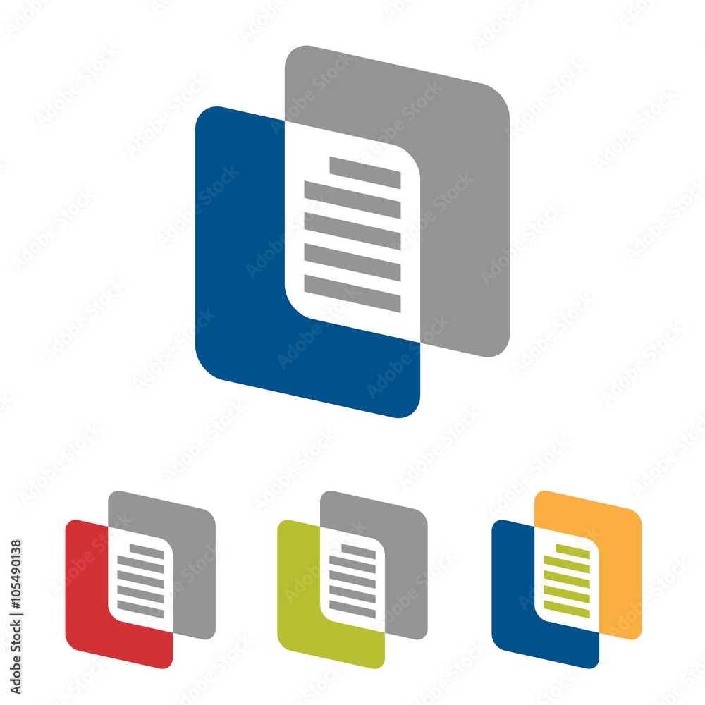 Text Data File Paper Icon Symbol Template Text Data File Paper Icon Symbol Template