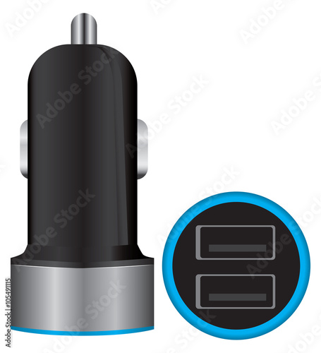 Mini Dual USB Car Charger