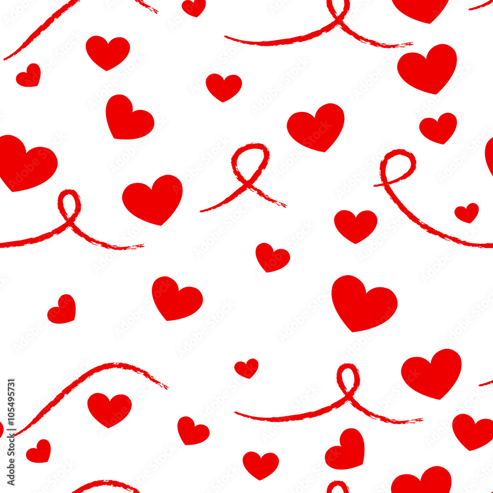 pattern with hearts pattern with hearts