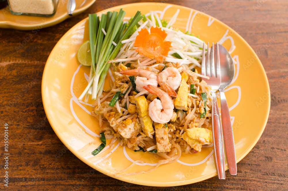 Pad Thai,popular Thai food