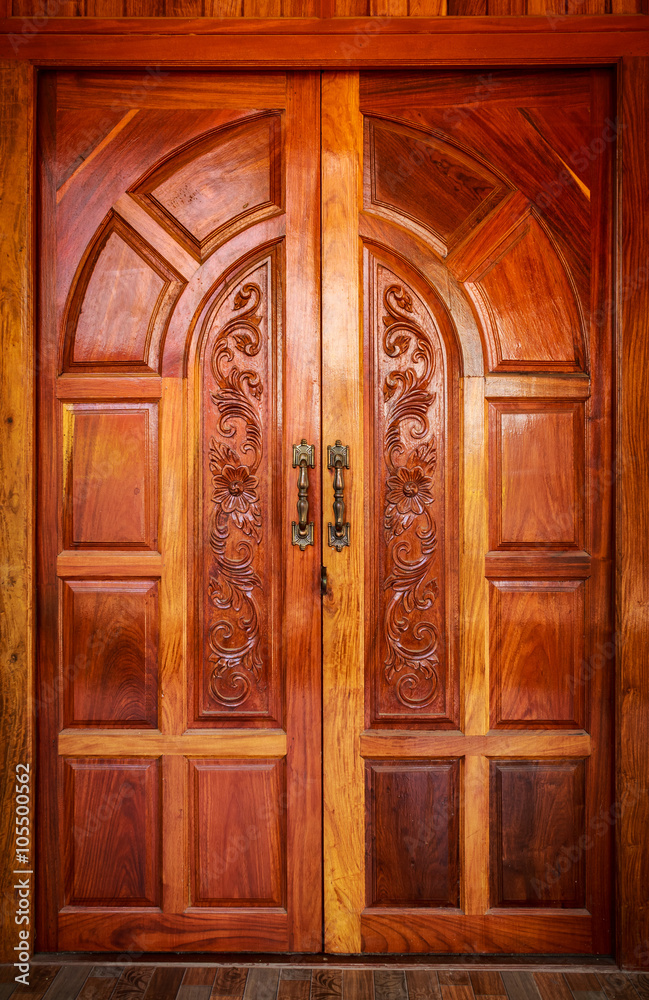 Door wood modern