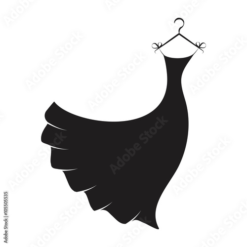 ball gown black