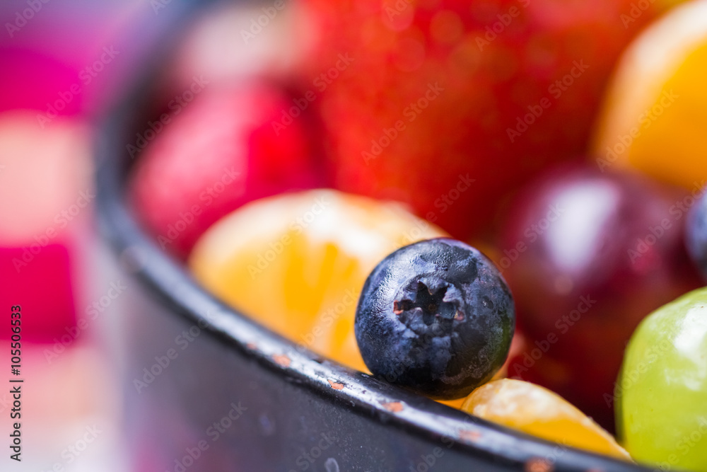 dish full various fresh colorful fruits dish full various fresh colorful fruits