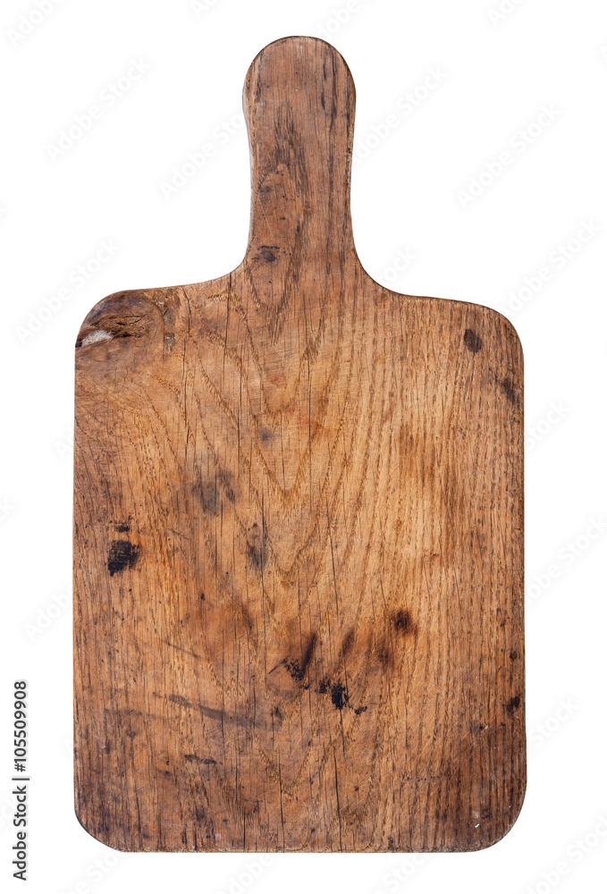 Fototapeta premium Old wooden kitchen board