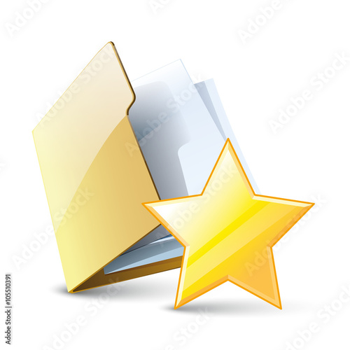 Favorite folder icon