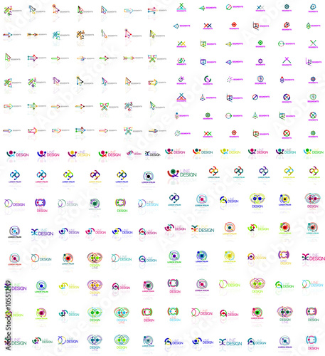Huge mega collection of abstract logos