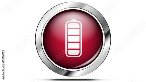 Picto batterie 1 rouge