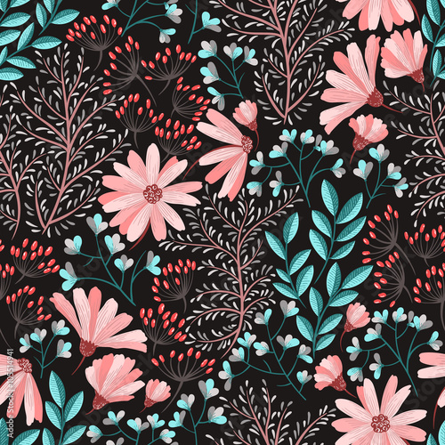 Spring floral pattern