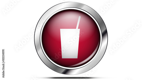 Picto boisson soda rouge