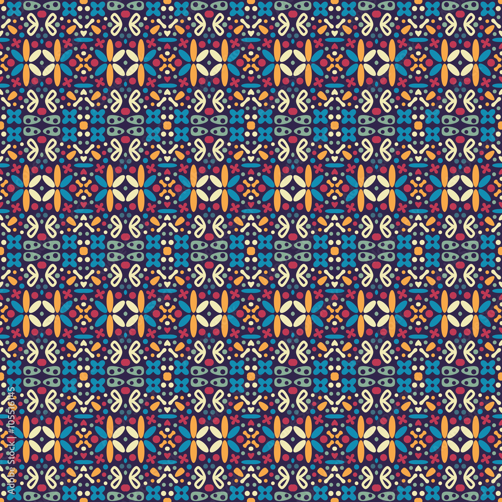 Seamless Abstract Decorative Pattern