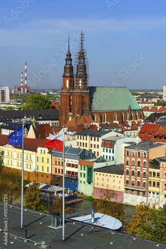 Opole - The historic city center. Poland photo