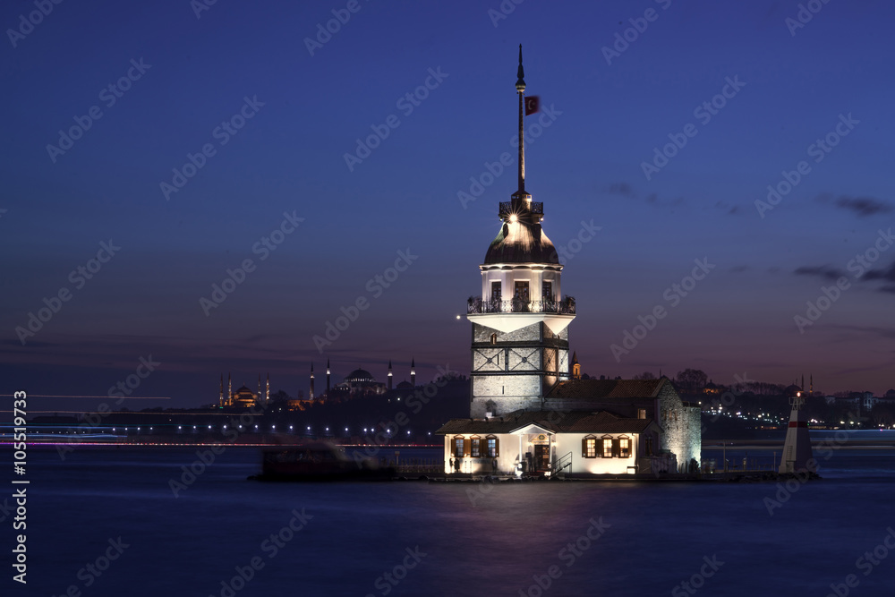 Maiden's tower, istanbul