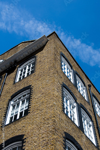 The brick corner of the sky