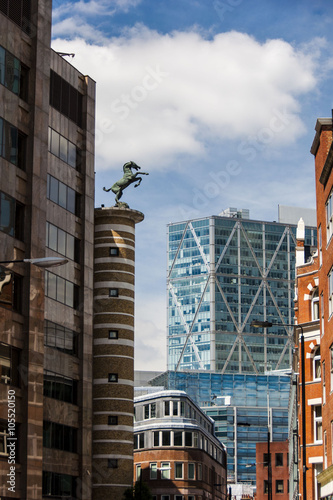 A view of the london buildings