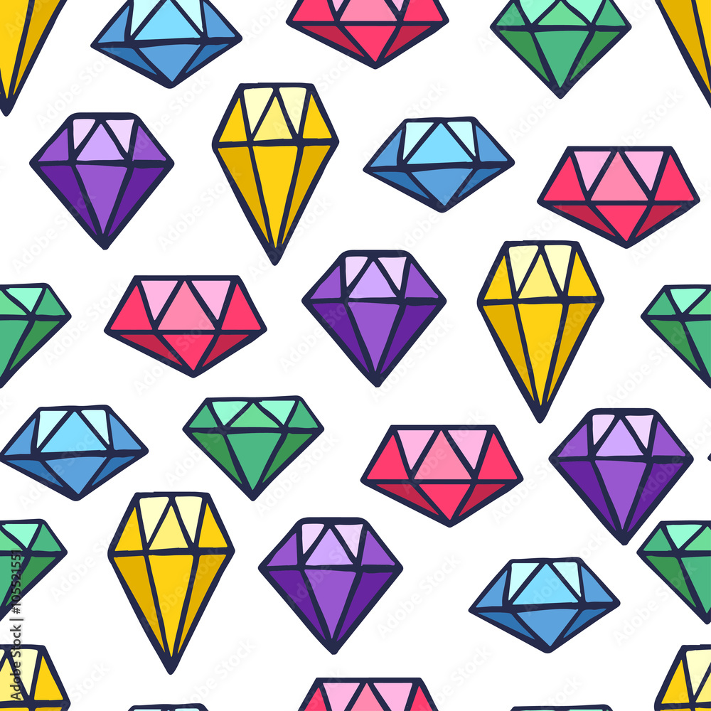 pattern with precious stones pattern with precious stones