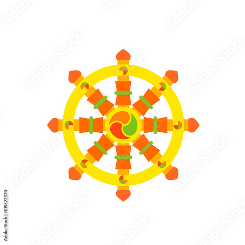 Wheel of Dharma icon