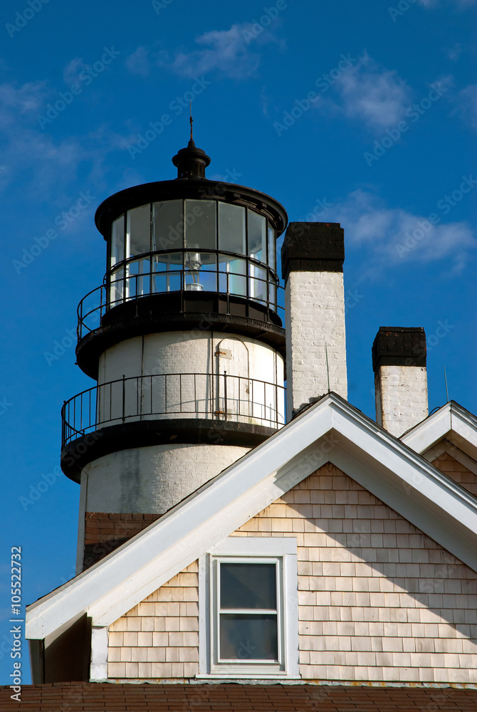 Cape Cod Lighthouse Tower in Massachusetts