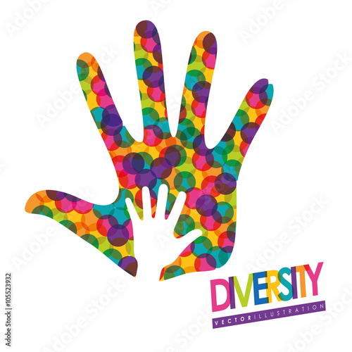 Diversity icon design