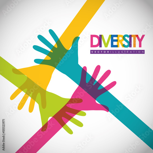 Diversity icon design