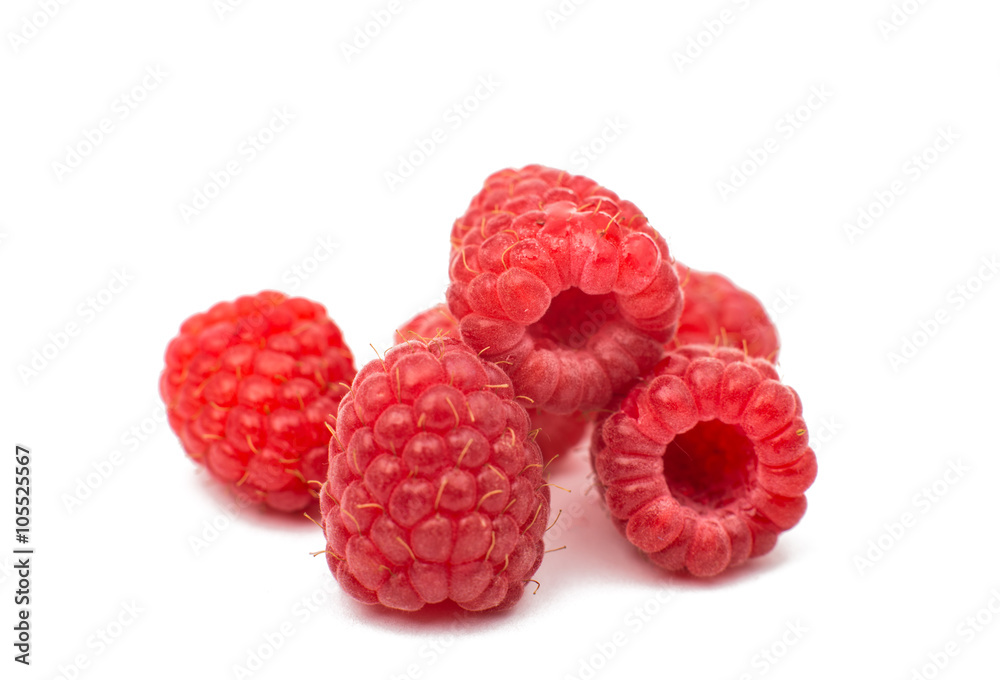 Sweet raspberry isolated Sweet raspberry isolated