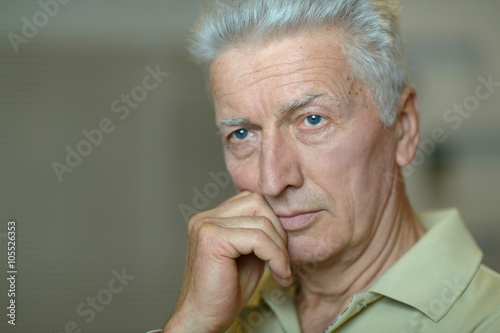 portrait of a senior man 