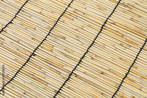 Japanese bamboo curtain
