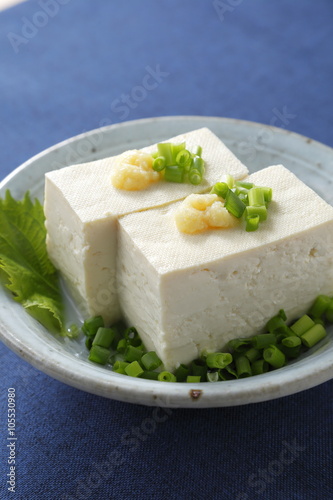 冷奴 Japanese cold tofu