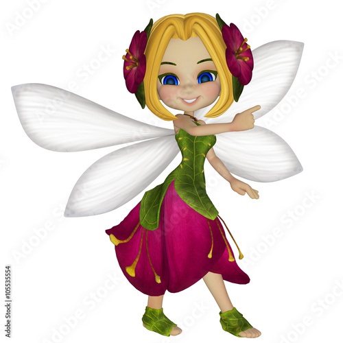 cartoon little fairy 