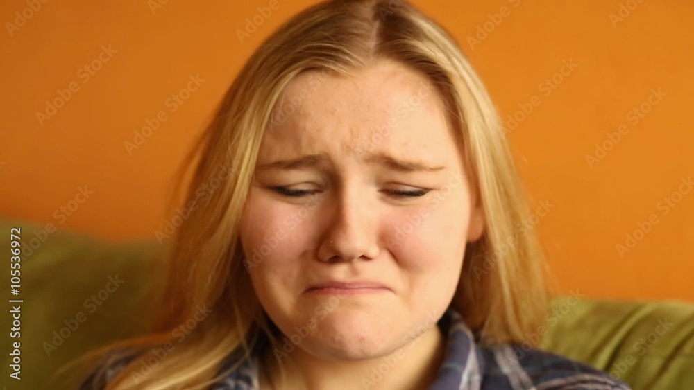 Sad crying woman
Sad crying woman