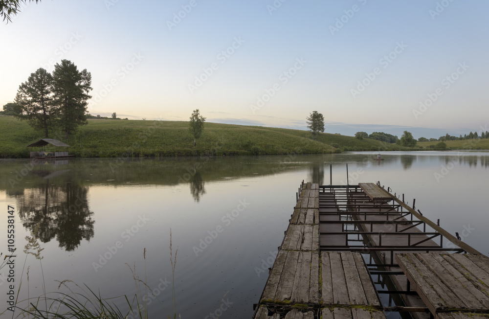 Fototapeta premium Summer landscape